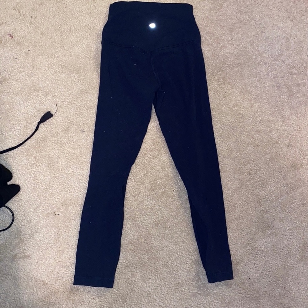 Navy lululemon leggings